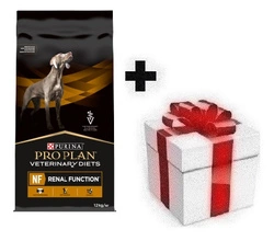 PRO PLAN Veterinary Diets NF Renal Function Cibo secco per cani 12 kg + sorpresa per il cane GRATIS