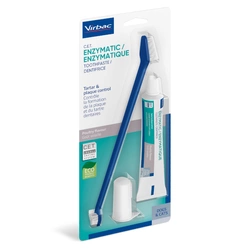 VIRBAC Kit dentale per cani (dentifricio + spazzolino) 70g