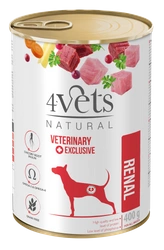 4Vets per cani Renal 400g