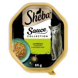 Sheba Salsa speciale con coniglio, anatra e verdure 85g