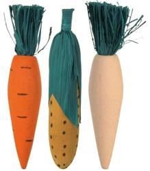 Trixie Set di dentiere in legno 3 pz.