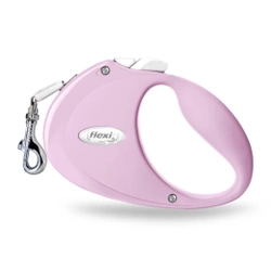 FLEXI Puppy, guinzaglio automatico per cani, rosa, 2 m, fettuccia