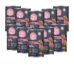 PetRepublic Fine Meat Pietanza di vitello 10x400 g per cani