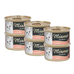 Miamor Pastete salmone 6x85 g lattina