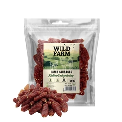 WILD FARM salsicce di agnello 500 g snack per cani
