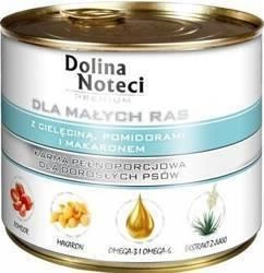 Dolina Noteci Premium per piccole razze con vitello, pomodori e pasta 185g