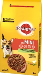 Pedigree Small Breed Adult Dog Food con pollo e verdure 2kg