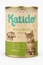 Katido Cibo umido per gatti Cinghiale 400g