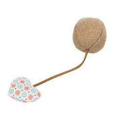 Trixie Pallina con cuore in juta/materiale 18 cm