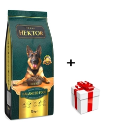 HEKTOR BALANCED Adult 15kg + una sorpresa per il vostro cane