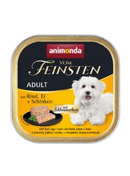 Animonda Cane Vom Feinsten Adult Manzo, uova e prosciutto 150g