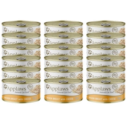 APPLAWS Petto di pollo con formaggio in brodo 70g x24