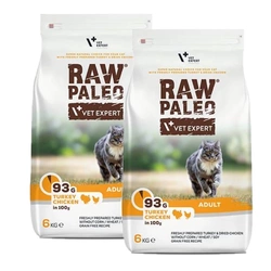 Vetexpert RAW PALEO ADULT CAT 2x6kg