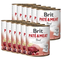 Brit Pate & Meat Con manzo 12x800g