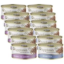 Applaws Cat Mix di Sapori 12x70g CAN