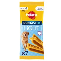 Pedigree Dentastix Light Dental Chews Razze di taglia grande Snack per cani 7 pezzi - 152 g