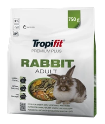 TROPIFIT Premium Plus CONIGLIO ADULTO 750g - per un coniglio