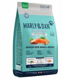 Marly & Dan Senior Dog Small Breed Fresh Salmon Holistic & Hypoallergenic 4 kg mangime secco