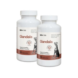 Lab-v Glandala - Supporto al corretto funzionamento delle ghiandole perianali e dell'apparato digerente per cani 2x90 capsule