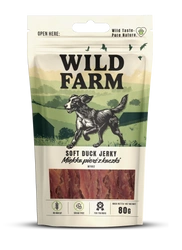 WILD FARM Petto d'anatra morbido 80 g snack per cani