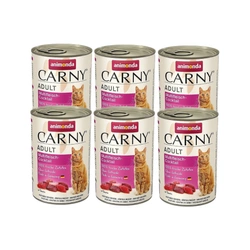 Animonda Gatto Carny Adulti Multi Cocktail di carne 6x400g