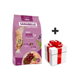 BOSCH Sanabelle Senior Pollame 8 kg + sorpresa per il gatto