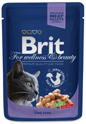 Brit Premium Cat Adult Merluzzo 100g