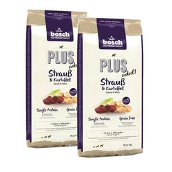 BOSCH Plus Adulto Struzzo e patate 2x12,5kg