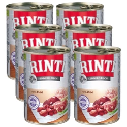 Rinti Kennerfleisch cibo umido per cani - agnello 6x400g