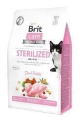 Brit Care Cat Grain-Free Sterilized Sensitive Con coniglio 2kg