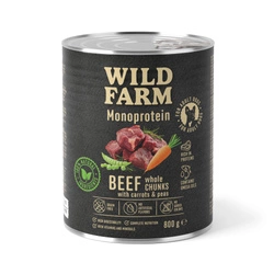 WILD FARM Monoprotein Beef 800g cibo ipoallergenico per cani