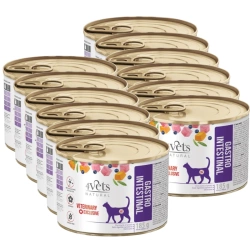 4Vets per gatti Gastro Intestinal 12x185g