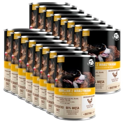 PetRepublic pezzi in salsa con pollo e verdure 16x800g