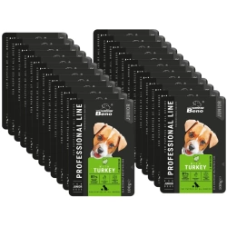 SUPER BENO Junior bustina per cuccioli di tutte le razze con tacchino 24x100g