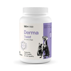 Lab-v Derma Twist – supporto per la pelle, il pelo e la barriera protettiva di cani e gatti 60 capsule twist off