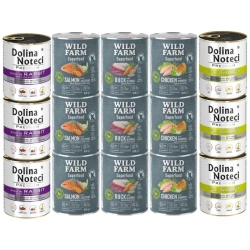 Dolina Noteci PREMIUM + WILD FARM Superfood Mix di Sapori 30x800g