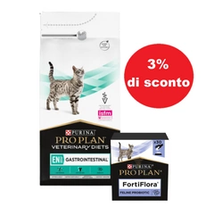 PRO PLAN Veterinary Diets IT St/Ox Gastrointestinal cibo secco per gatti 5kg + PURINA FortiFlora Cat 30x1g