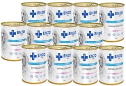 ENZO VET Hypoallergenic Diet con coniglio per cani 12x400g