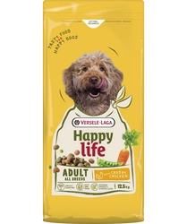 VERSELE-LAGA Happy Life Adult with Chicken 12,5 kg - alimenti per cani adulti con pollo