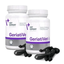 VET EXPERT GERIATIVET CAT - Preparato di supporto per gatti anziani 2x60 capsule