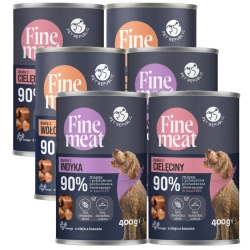 PetRepublic Piatto di carne fine Sapori misti 6x400g per cani