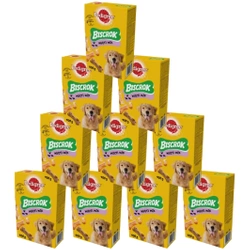 PEDIGREE® Biscrok™ Multi Mix 12x500 g – alimento complementare per cani adulti, al gusto di pollo, manzo e agnello