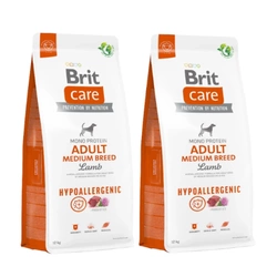 BRIT CARE Dog Hypoallergenic Adult Medium Breed Agniello  2x12kg