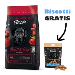 FITMIN For Life Manzo e Riso 12kg