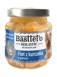 Basttet'o Holistic  filetto di pollo in galette per cani 130g