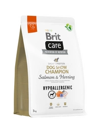 BRIT CARE Dog Hypoallergenic Dog Show Champion Salmone e Aringa 3 kg
