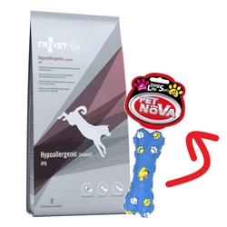 Trovet IPD Hypoallergenic Insect (per cani) 10kg + Giocattolo per cani GRATIS!