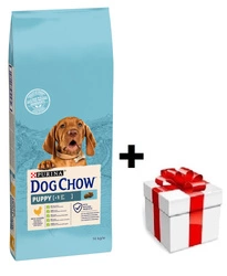 Purina Dog Chow Cucciolo con pollo 14kg + sorpresa per il cane GRATIS