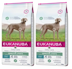 Eukanuba Cura quotidiana Sensitive Joints 12kg x2