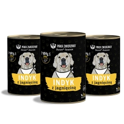 Paka Zwierzaka - Seventh heaven - Tacchino con agnello (tacchino e agnello) 3x400g